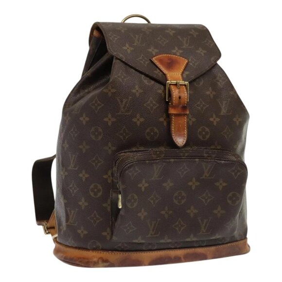 LOUIS VUITTON Monogram Montsouris GM Backpack M51135 LV Auth bs18390 - Picture 1 of 15